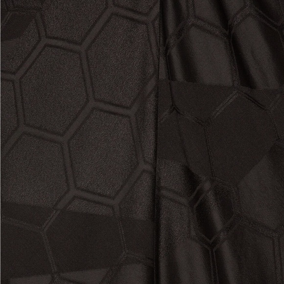 ISABEL MARANT Ravenax Black Midi Satin Dress - Picture 3 of 10